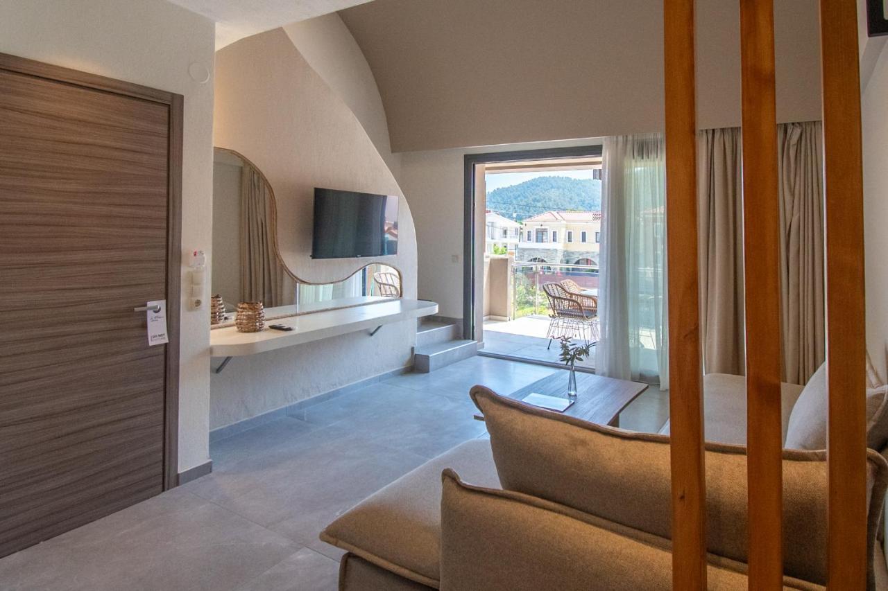 La Boheme Suites Skala Potamia  Bagian luar foto
