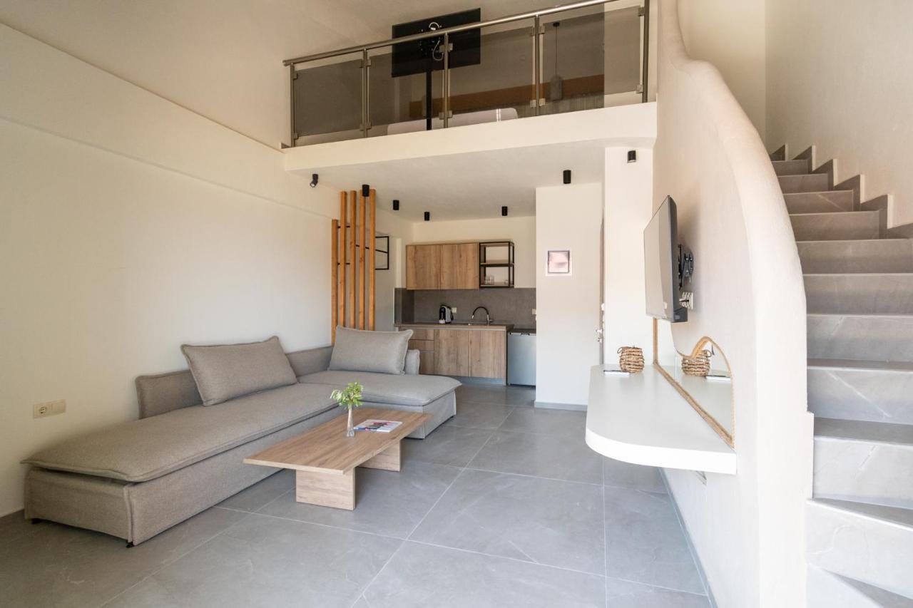 La Boheme Suites Skala Potamia  Bagian luar foto