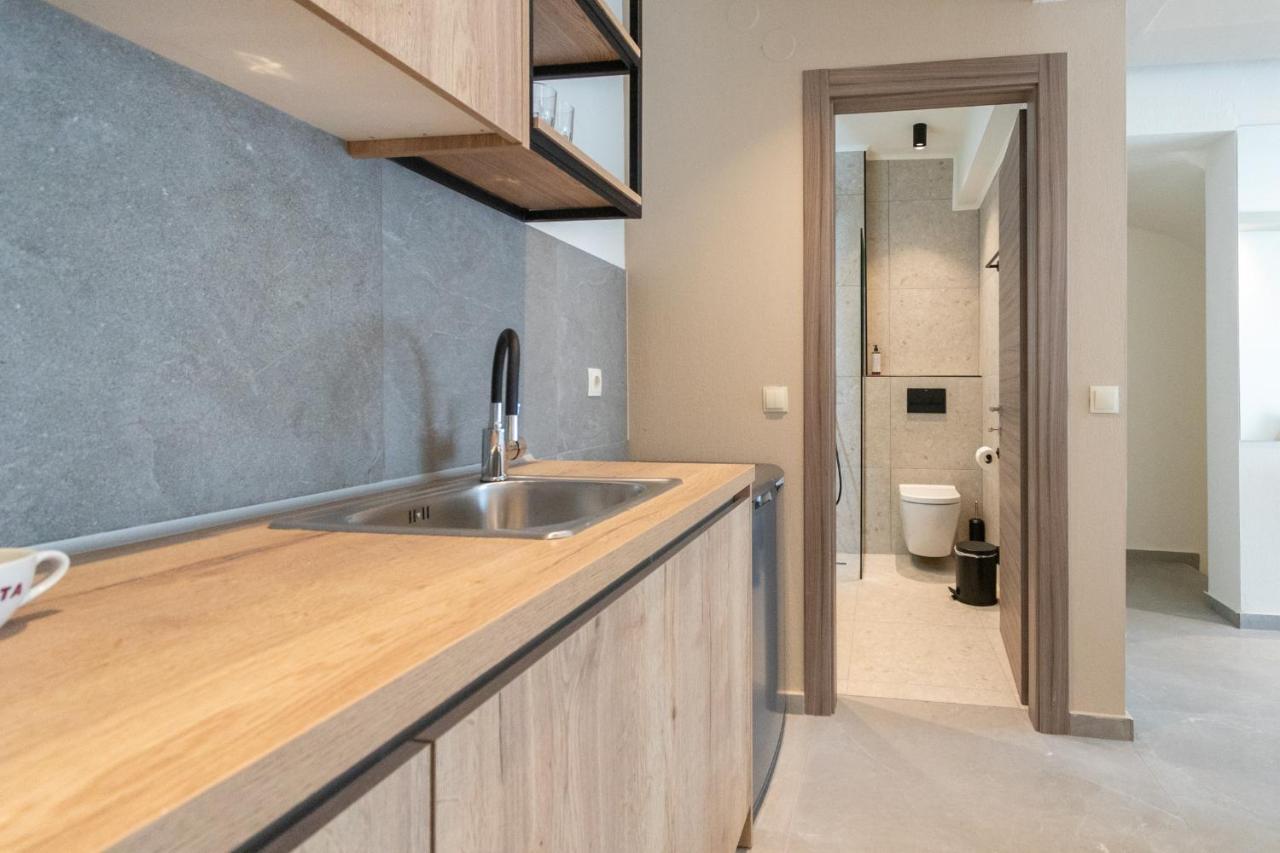La Boheme Suites Skala Potamia  Bagian luar foto