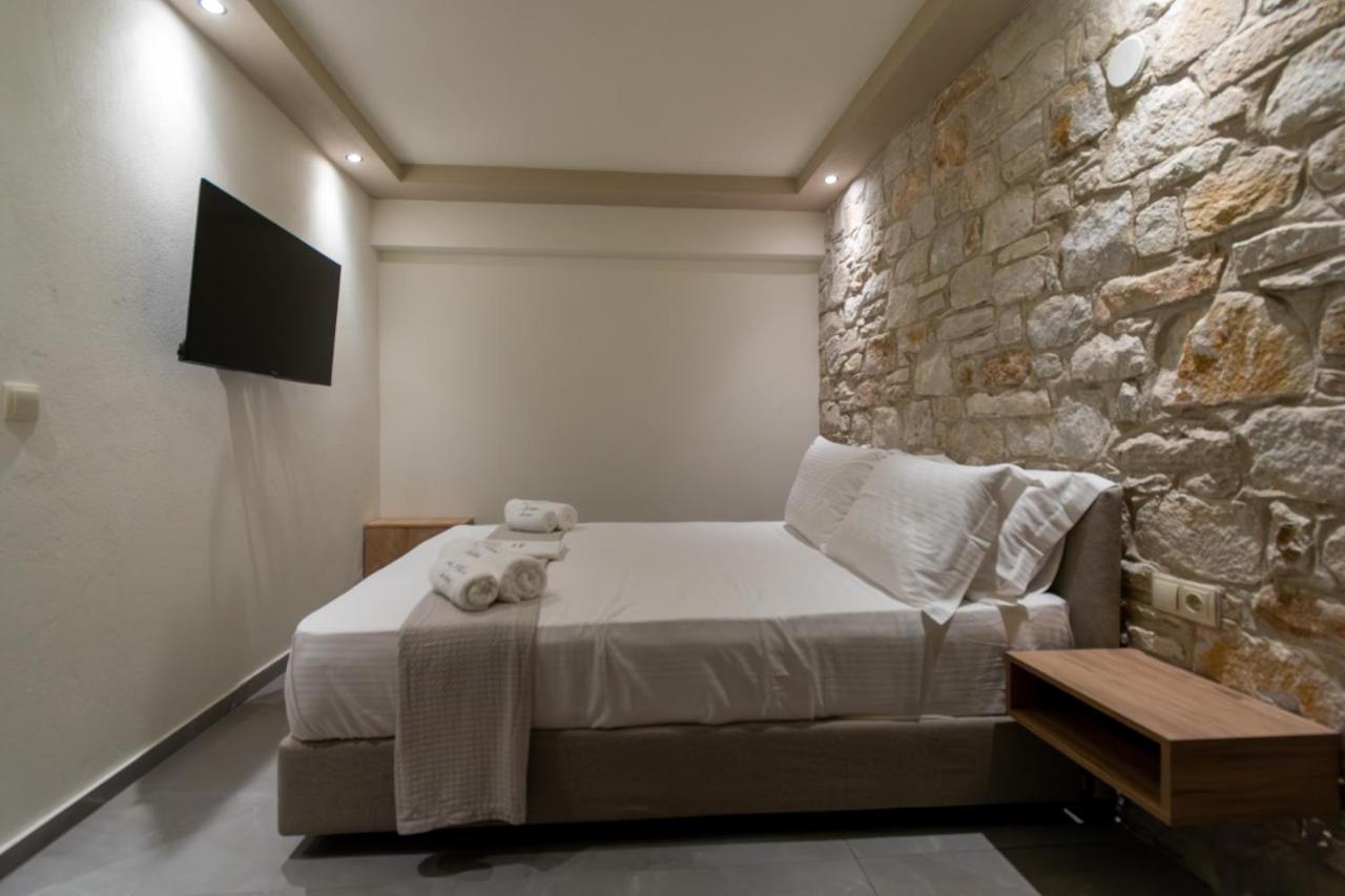 La Boheme Suites Skala Potamia  Bagian luar foto