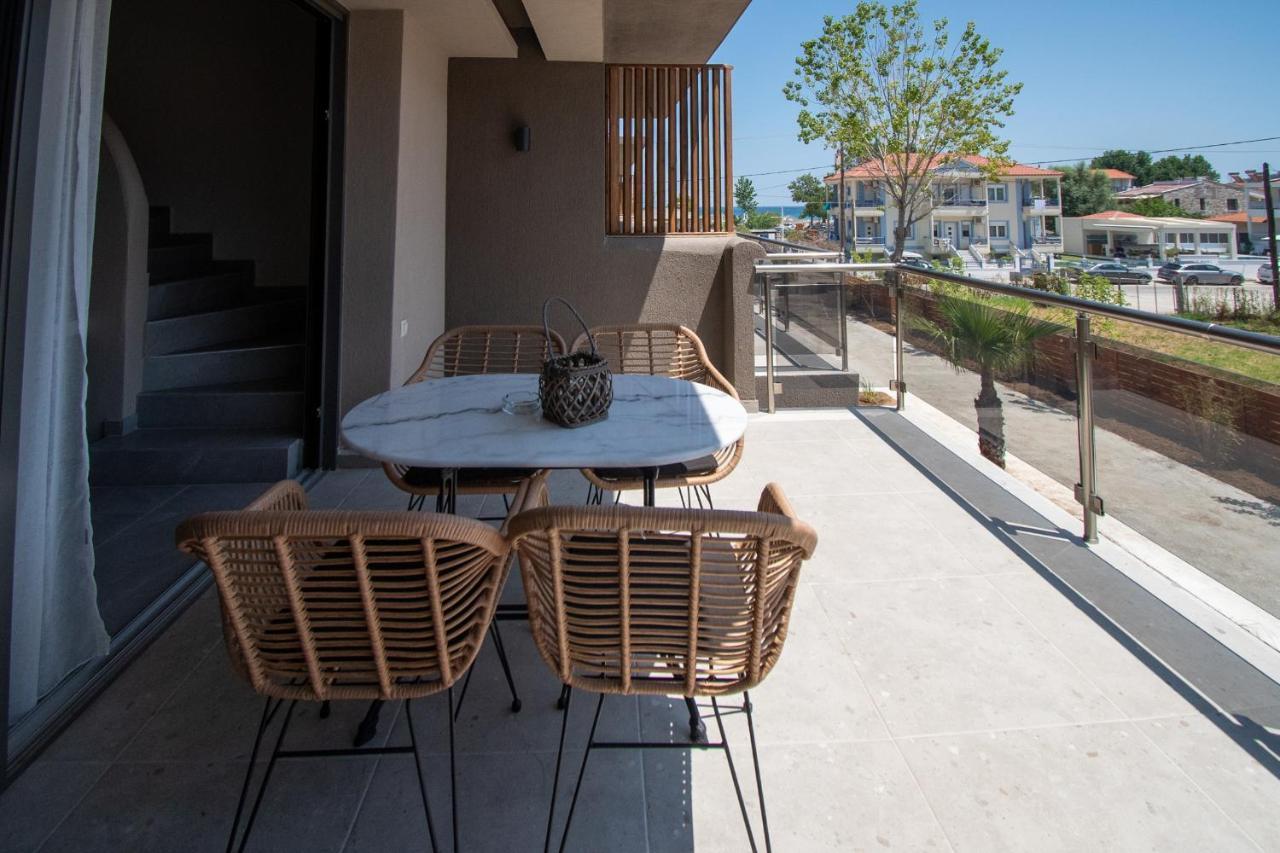 La Boheme Suites Skala Potamia  Bagian luar foto